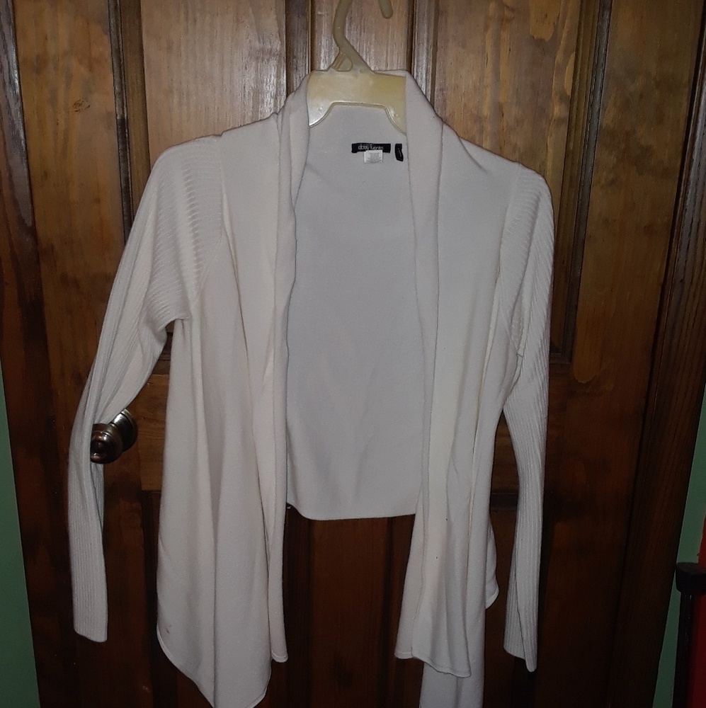 Sweater  - Women's -  Cardigan -  Cream
